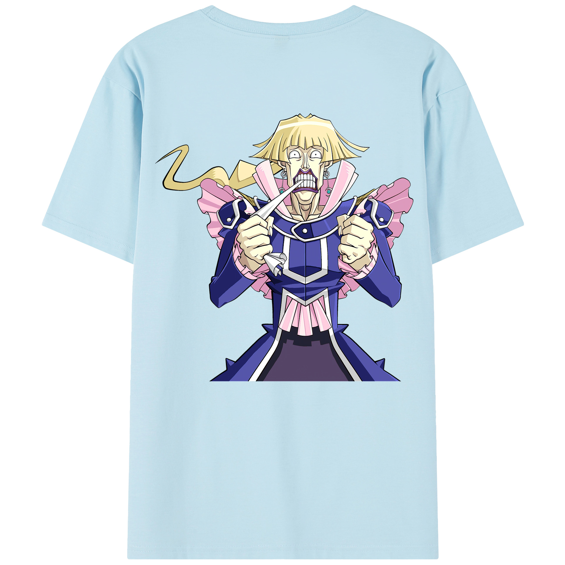 （画像用） 遊☆戯☆王 Yu-Gi-Oh! 綿100％半袖Tシャツ（背面プリント）